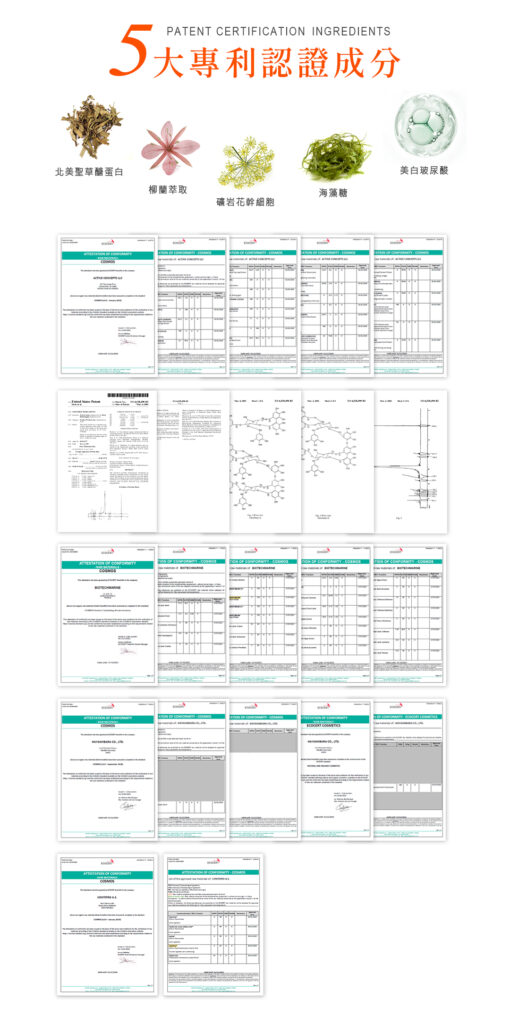 5大專利成分